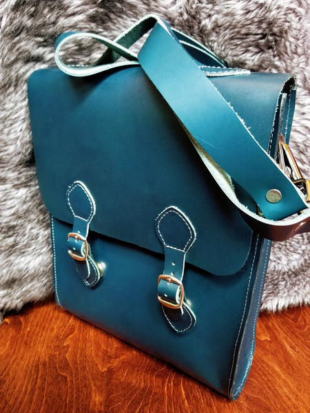 Teal Crossbody Shoulder Bag - Zai & Ami Designs