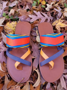 Amina cross toe sandal - Zai & Ami Designs
